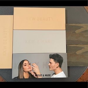 KKW Highlighters and Eyeshadow Palettes